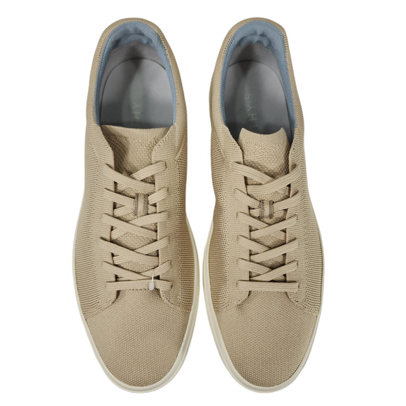 Rothys Sneakers Women 13.5 RS02 Wheat Beige Tan Lace Up Breathable Beach Neutral - Picture 7 of 12